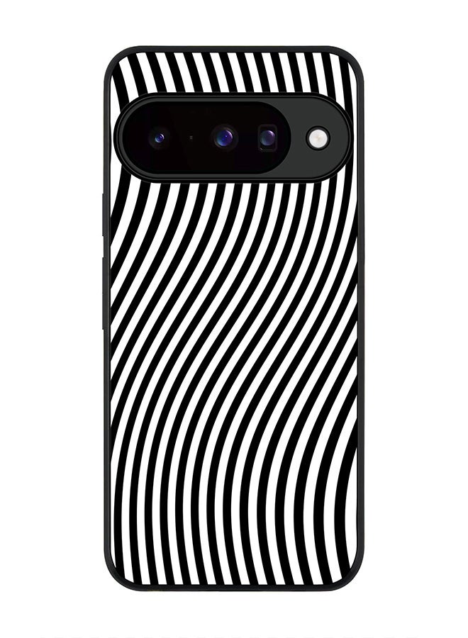 For Google Pixel 10 Case,Slim fit Camera Protection, Shockproof Thin Phone cover  - Zebra Lines